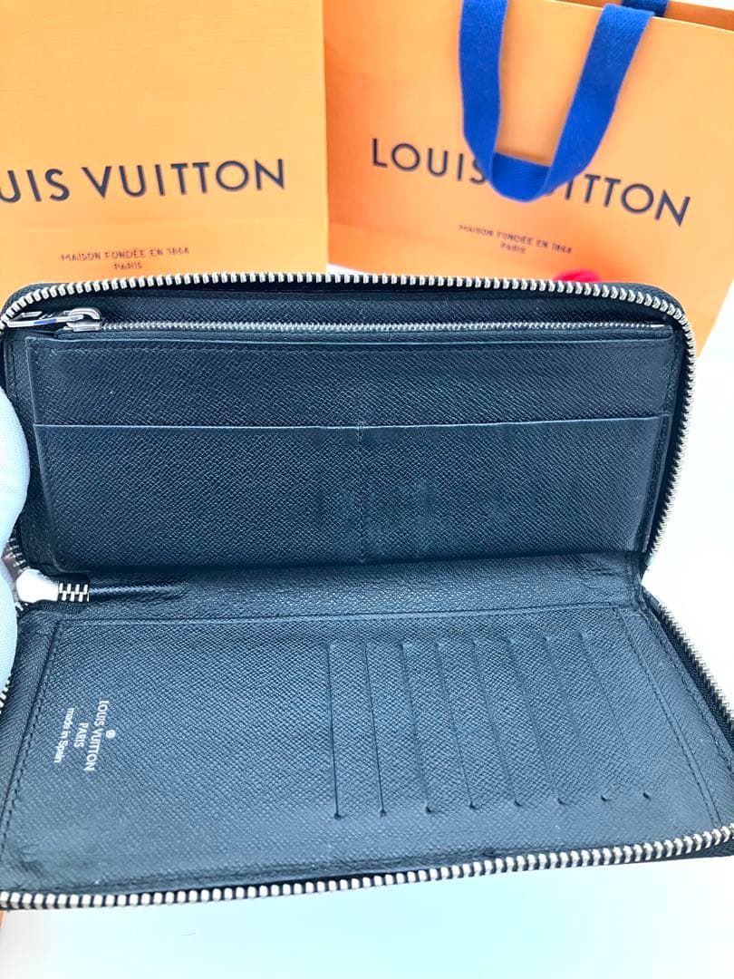 【早い者勝ち】ルイヴィトン ダミエ グラフィット ヴェルティカル 長財布