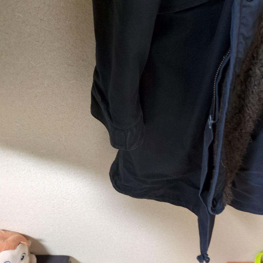 ±*0様 アタッチメント モッズコート定価13万　サイズ3 ネイビー