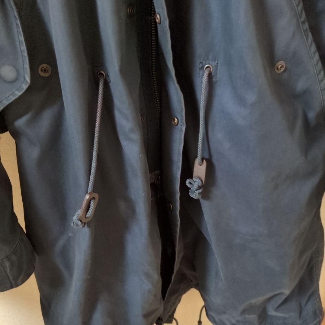 ±*0様 アタッチメント モッズコート定価13万　サイズ3 ネイビー