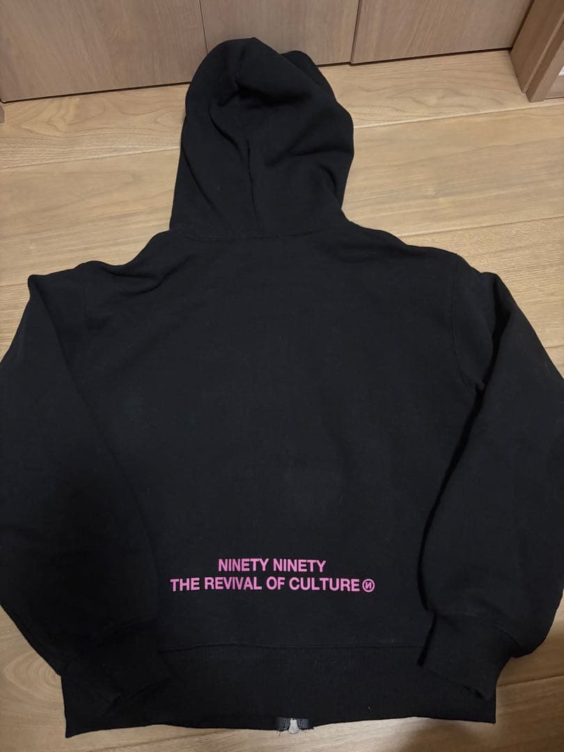 9090 レオパード柄 パーカー M