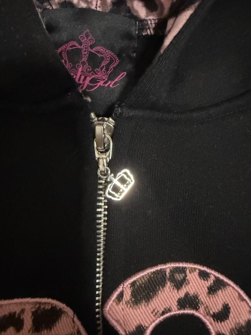 9090 レオパード柄 パーカー M