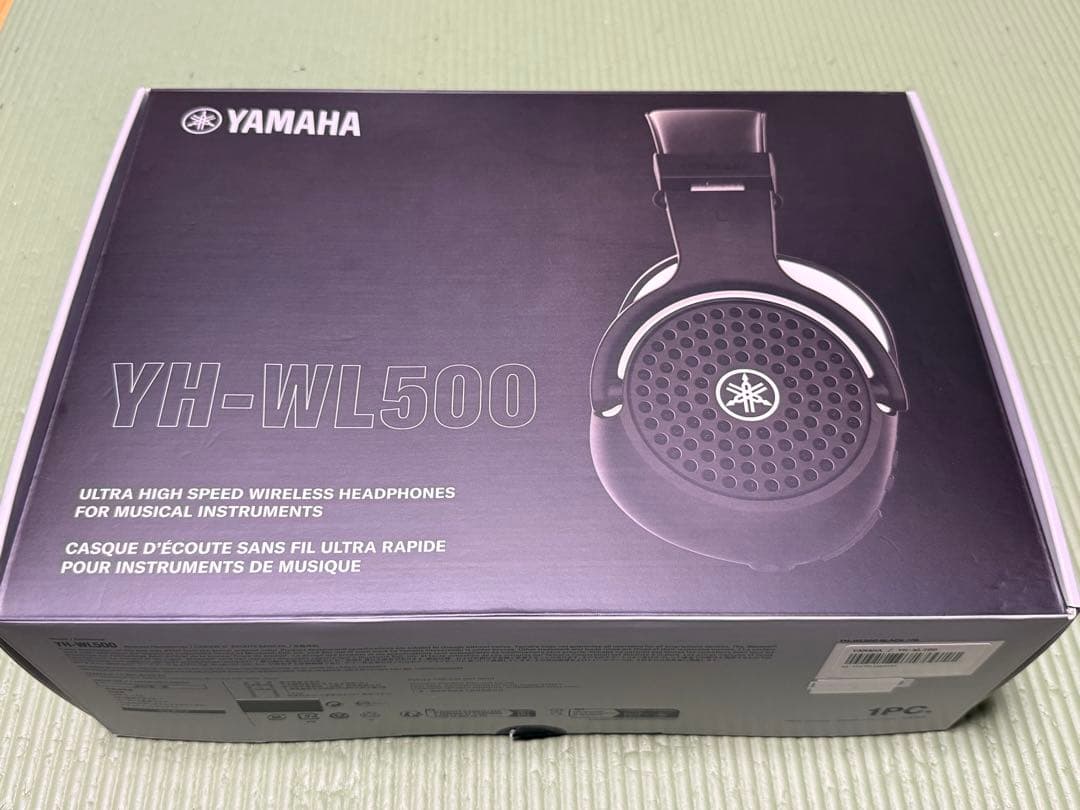 【極美品】YAMAHA YH-WL500 楽器用 ワイヤレスヘッドホン 超低遅延