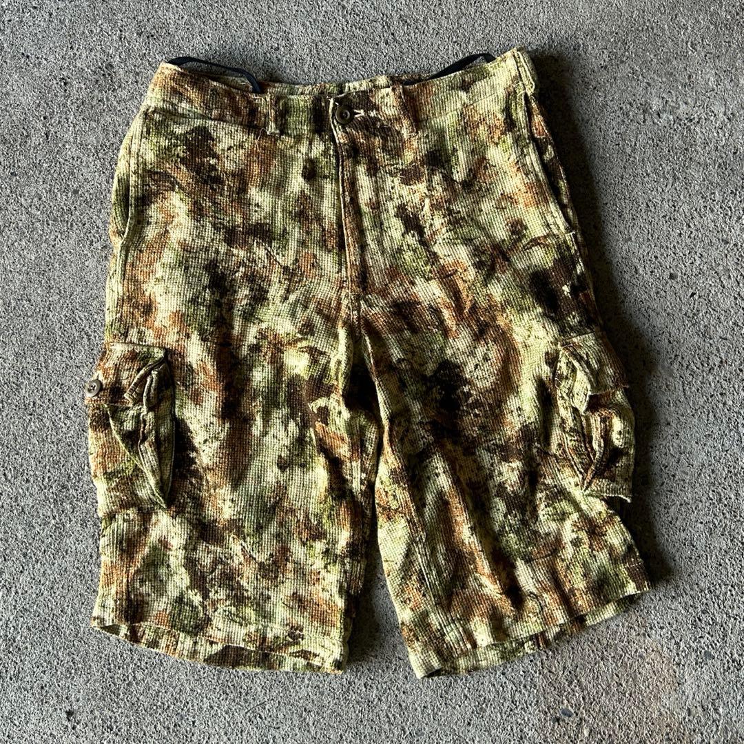 GENERAL RESEARCH 1998 メッシュ　カーゴショーツ　カモ柄