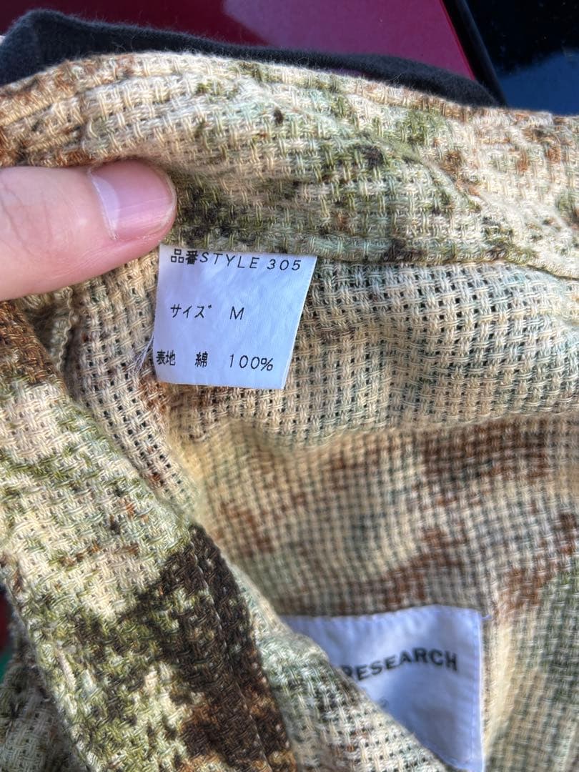 GENERAL RESEARCH 1998 メッシュ　カーゴショーツ　カモ柄