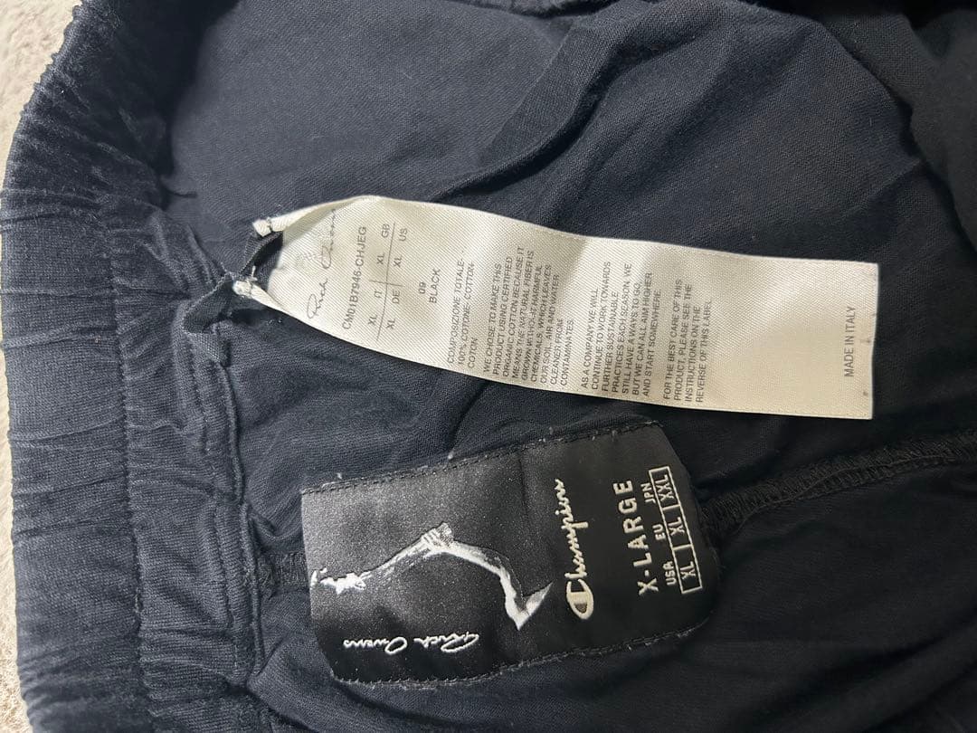 パンツ RICK OWENS X CHAMPION LOGO BOXER SHORT