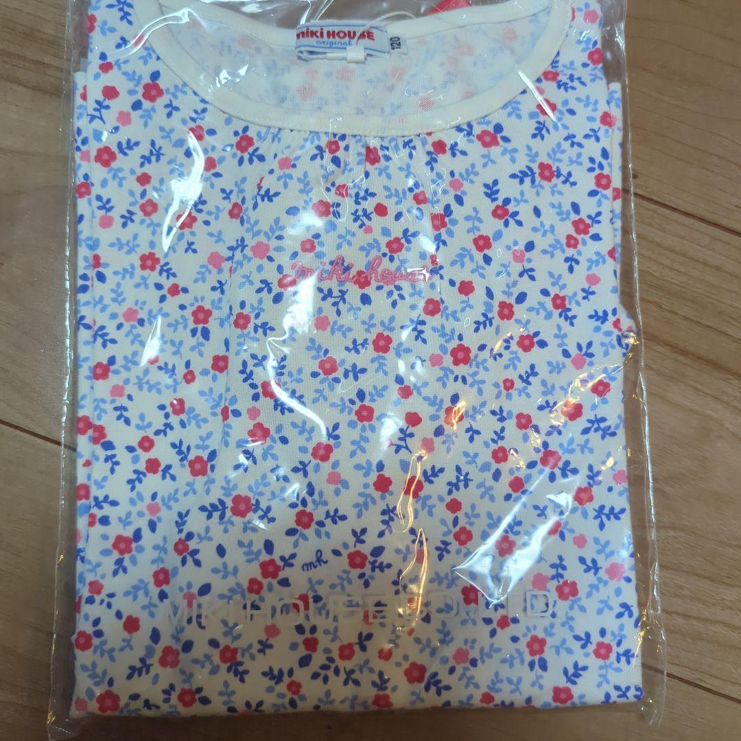新品未使用ミキハウス 長袖Tシャツ 120サイズ