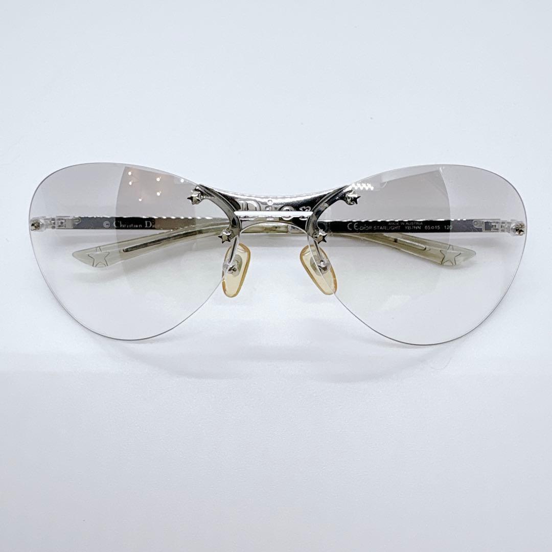 Christian Dior STARLIGHT リムレスサングラス スター 星