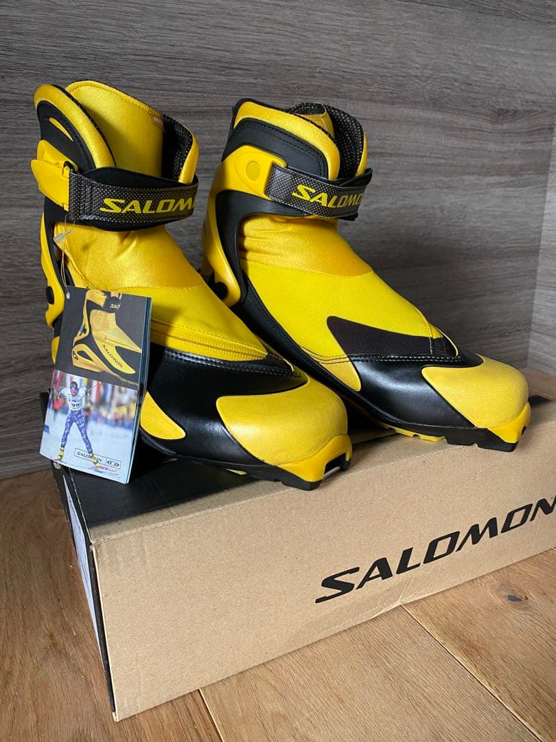 激レア！サロモンRACING SKATE 9 クロスカントリースキーブーツ