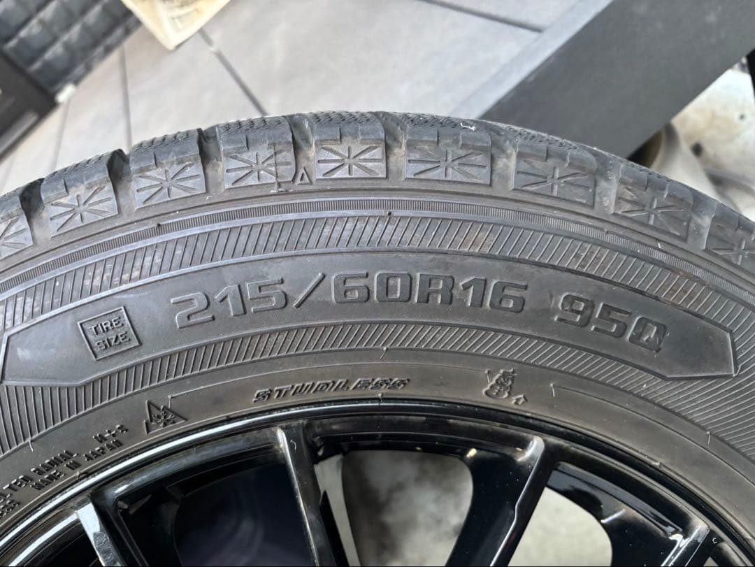 16インチ スタッドレスタイヤセット オデッセイRC