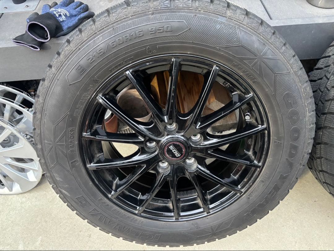 16インチ スタッドレスタイヤセット オデッセイRC