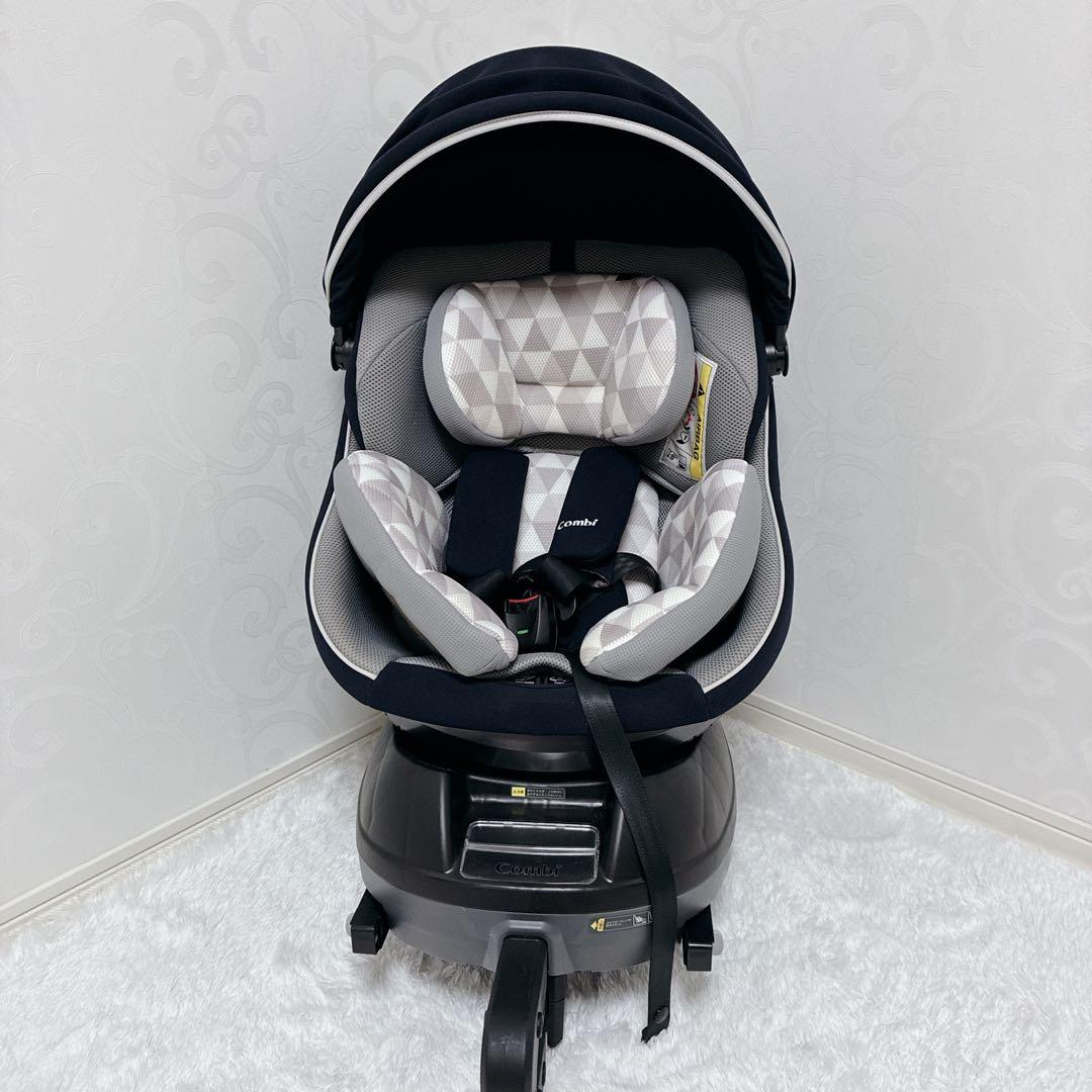 【美品】コンビ チャイルドシート クルムーヴスマートISOFIX CG-UIG