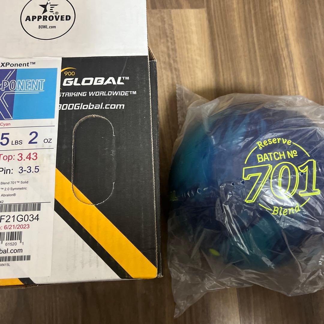 【新品】Xポーネント15ポンド　900グローバル