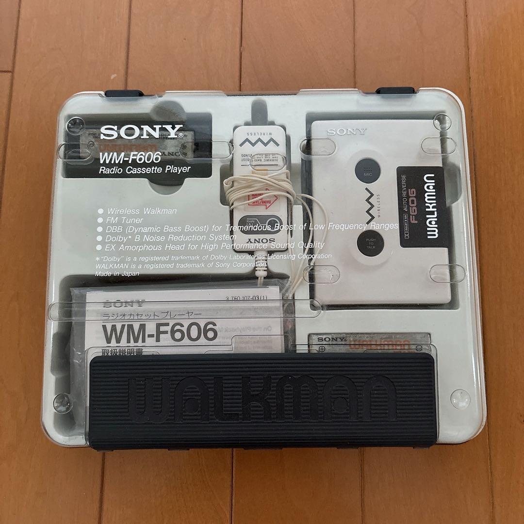 ポータブルプレーヤー SONY WALKMAN WM-F606