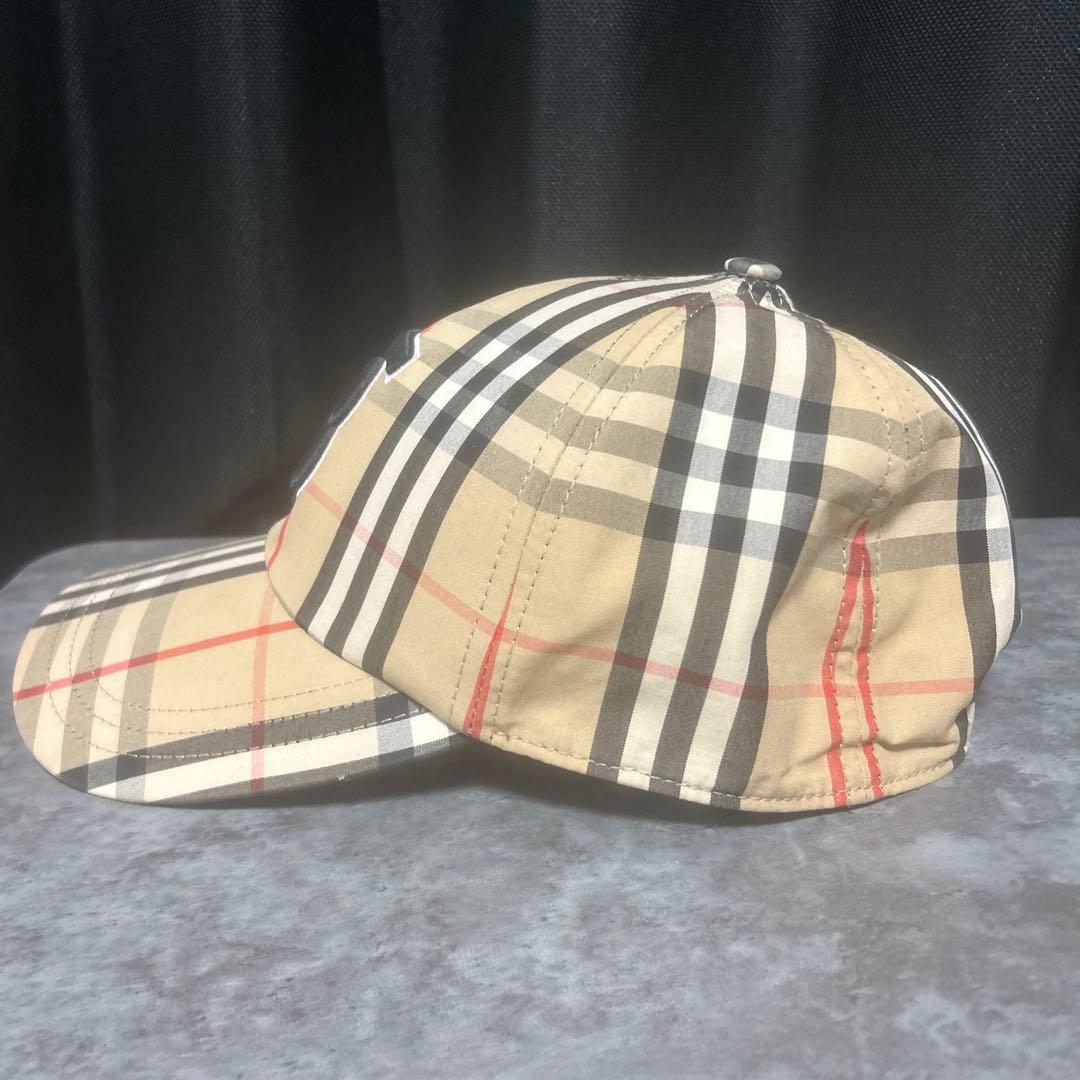 BURBERRY チェック柄 ベースボールキャップ Lサイズ