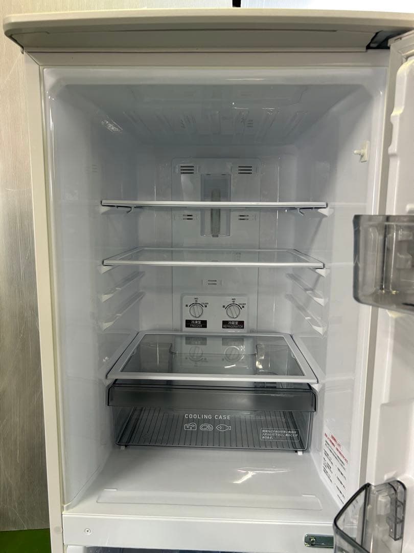 一人暮らし2D冷蔵庫 MITSUBISHI ＭR-P15J-W