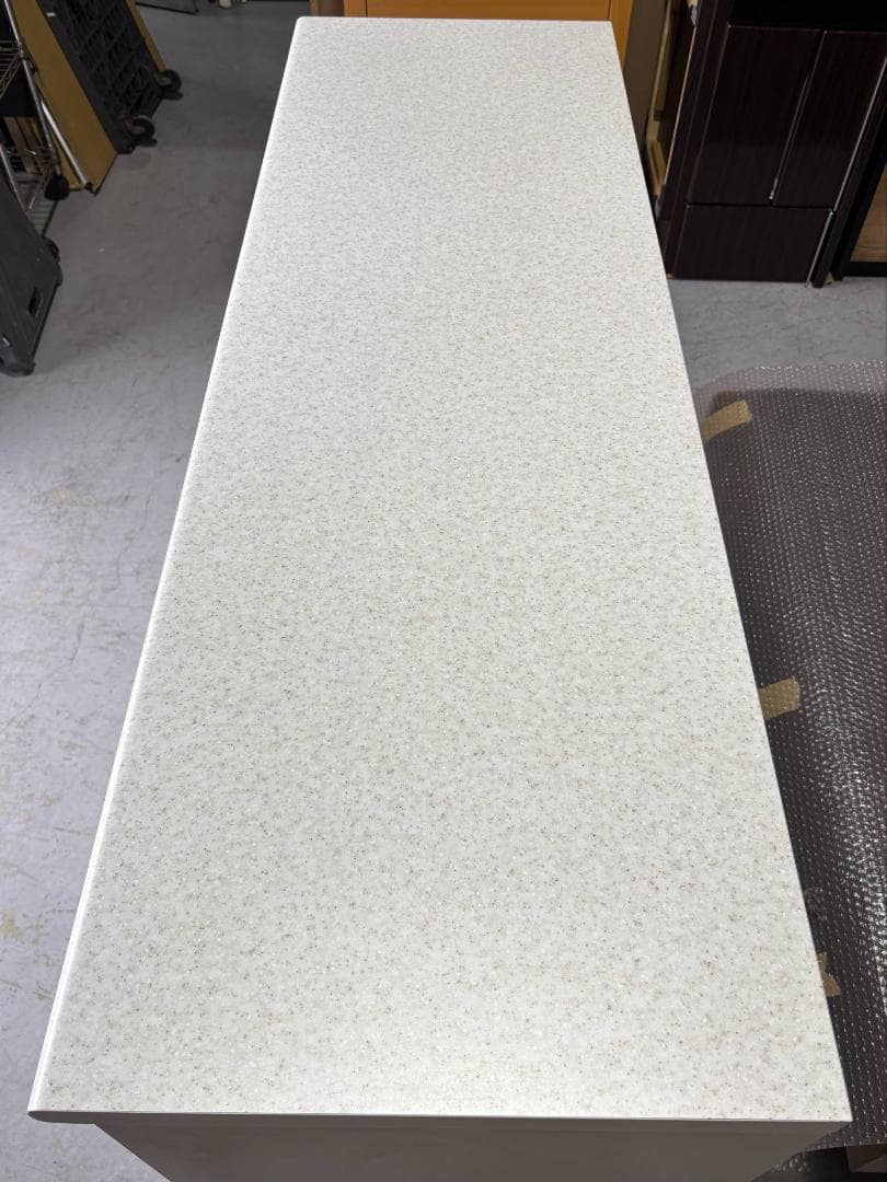 ニシキ NITORI キッチンカウンターアルミナ2 幅140cm Used