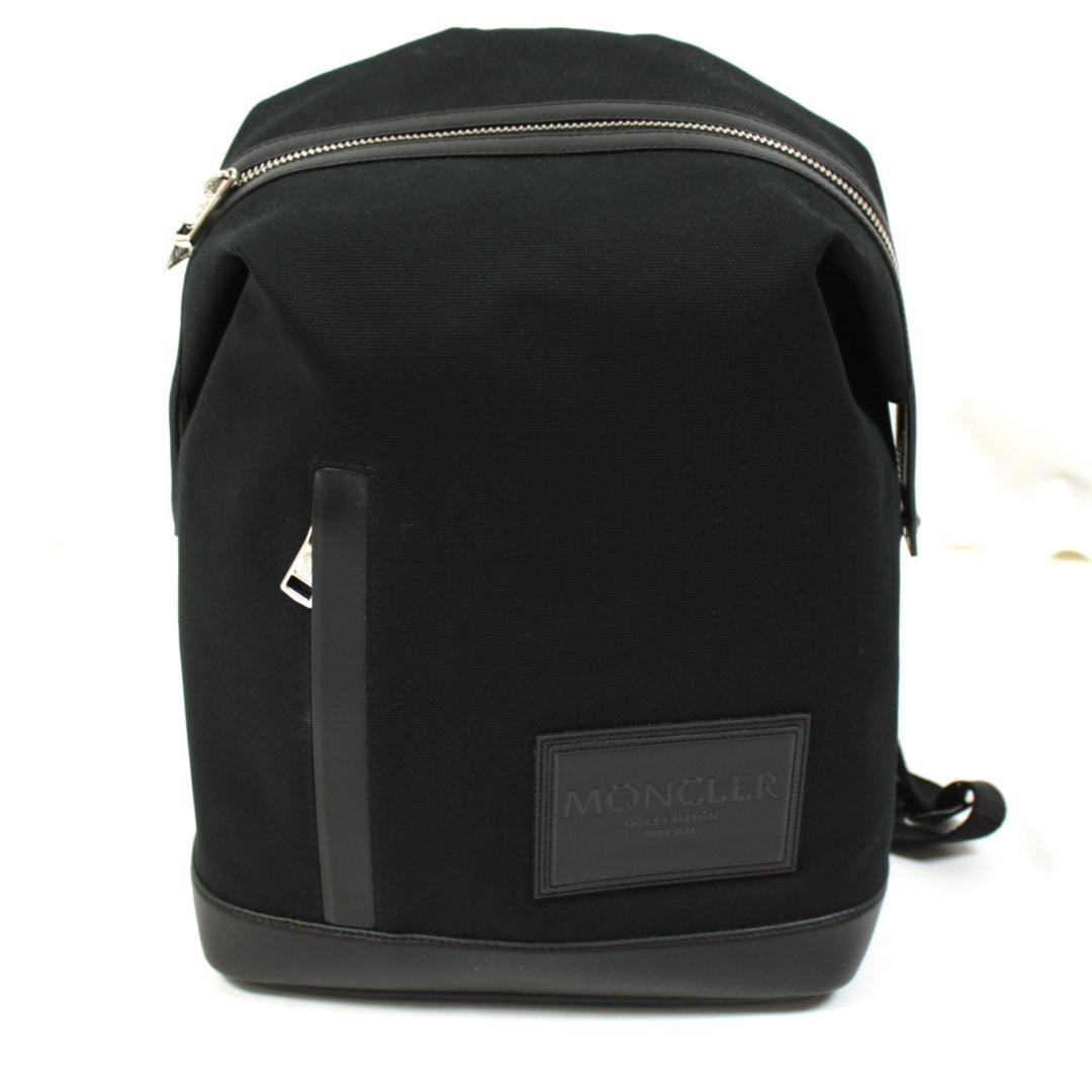 【みん】 MONCLER ALANAH　バックパック　キャンバス　ロゴパッ