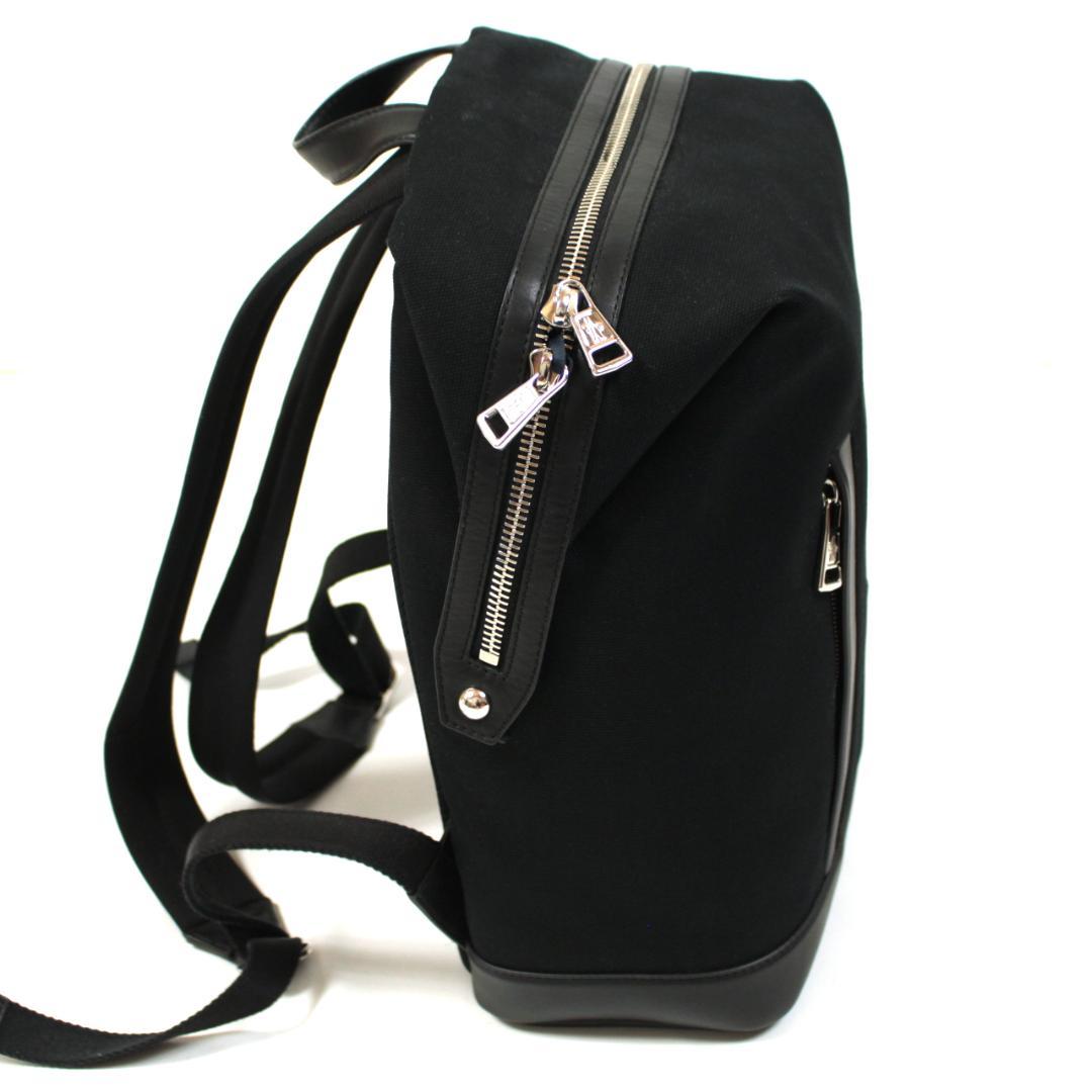 【みん】 MONCLER ALANAH　バックパック　キャンバス　ロゴパッ