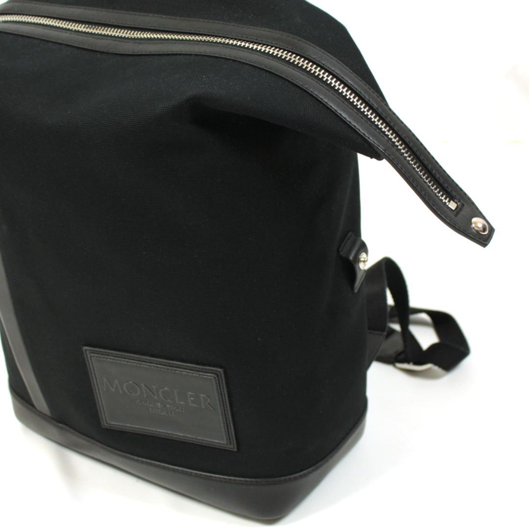 【みん】 MONCLER ALANAH　バックパック　キャンバス　ロゴパッ