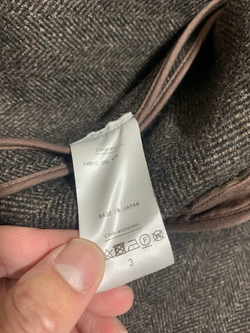 希少カラー HRILL ヘリル　Blacksheep Carcoat