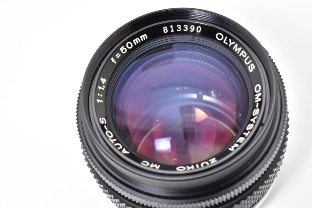 ★美品★オリンパス ZUIKO AUTO-S 50mmf1.4元箱付き#1540