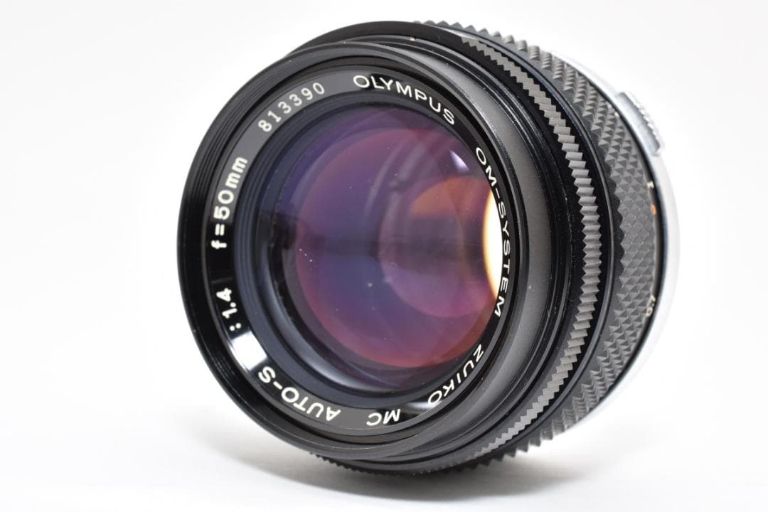 ★美品★オリンパス ZUIKO AUTO-S 50mmf1.4元箱付き#1540