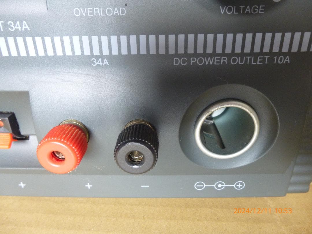 DIAMOND　34A　大型トランス式安定化電源　美品