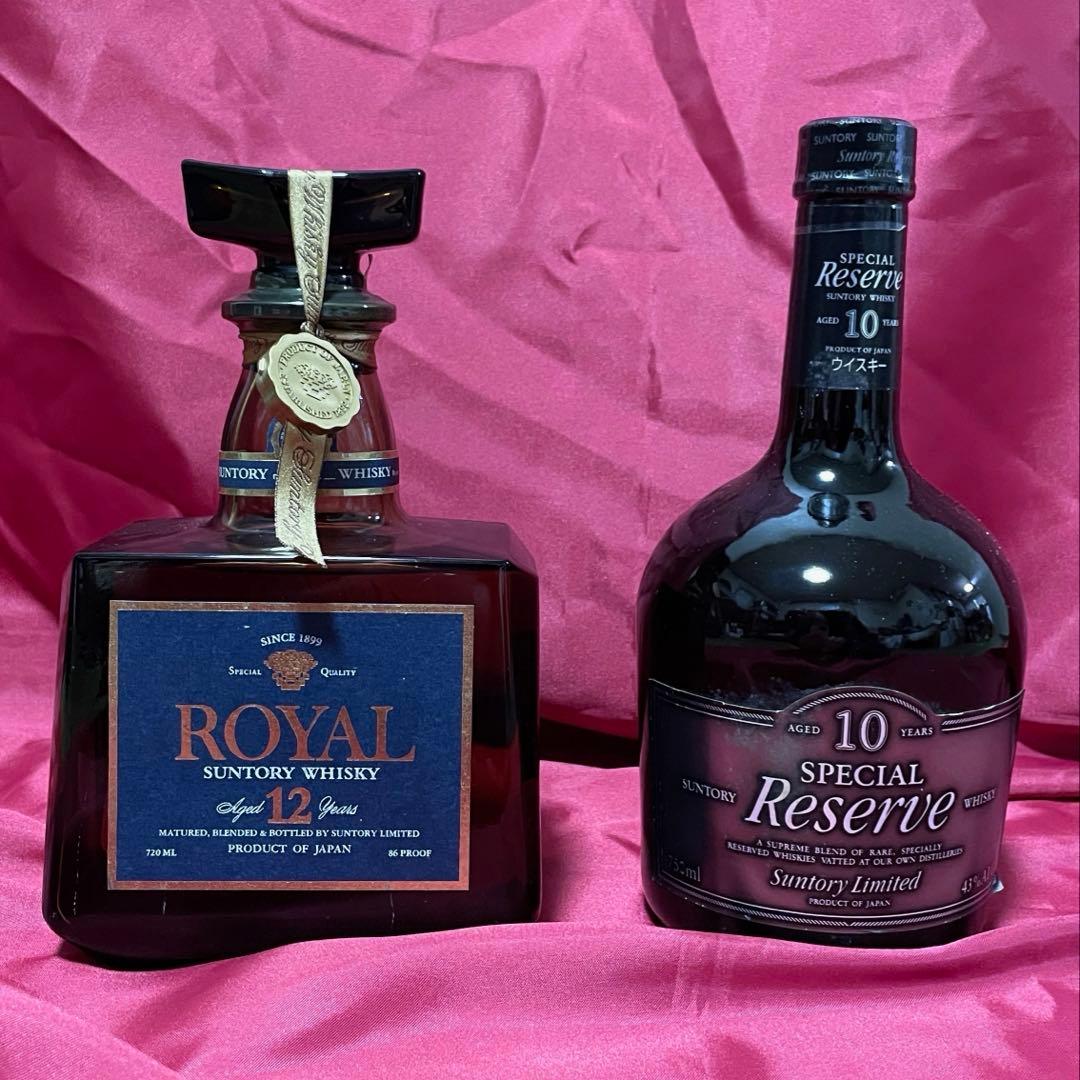 ローヤル12年青ラベル リザーブ10年