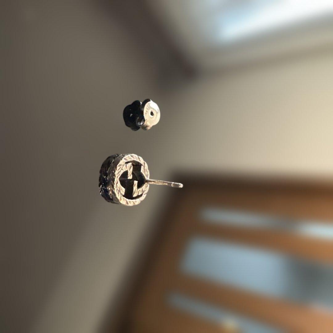 ✨GUCCI earringグッチピアス インターロッキングG SV925 片耳