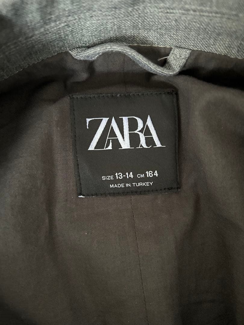 ZARA キッズ　セットアップ　グレー