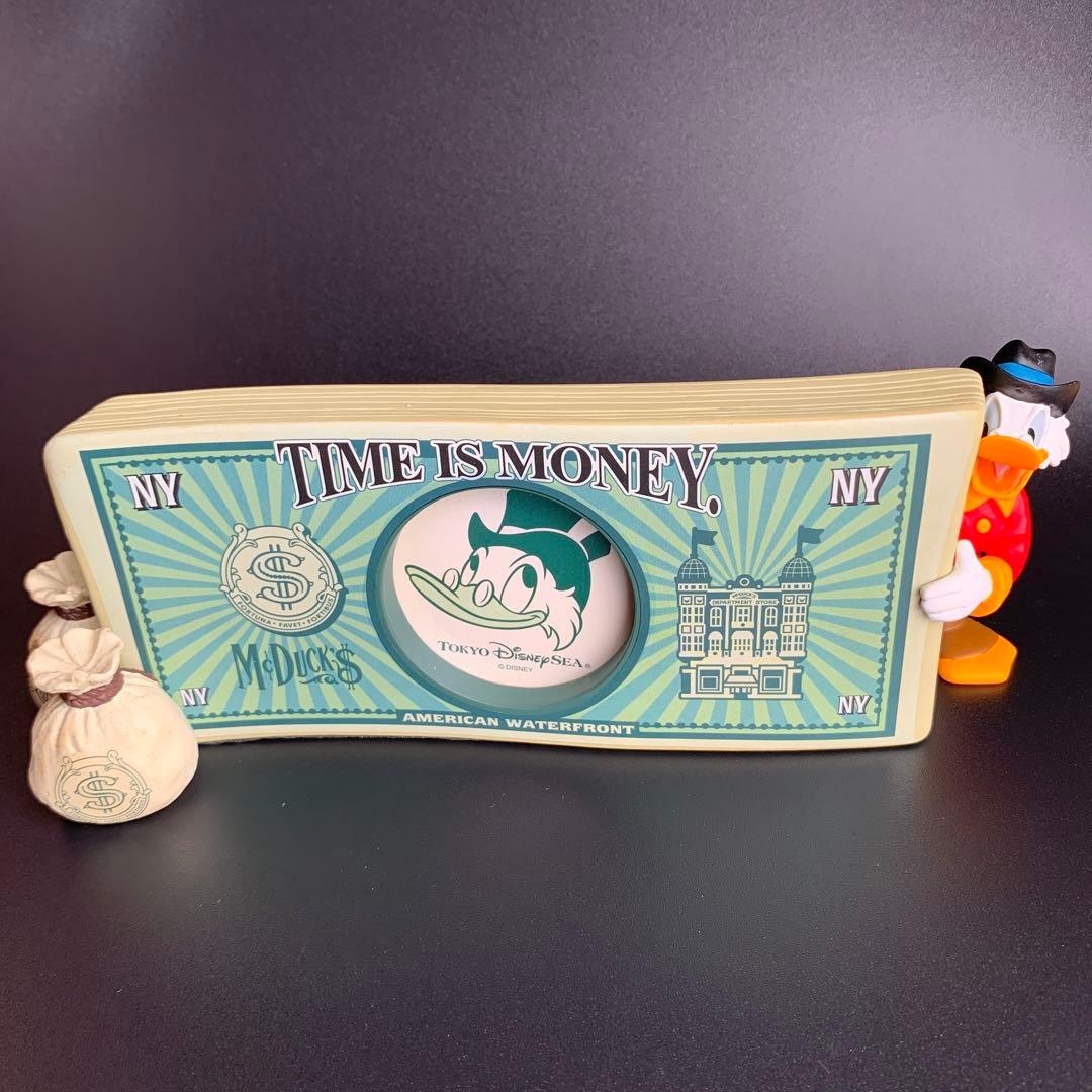 【超レア⁉️】スクルージマクダック　フォトフレーム　東京ディズニーシー開業当時