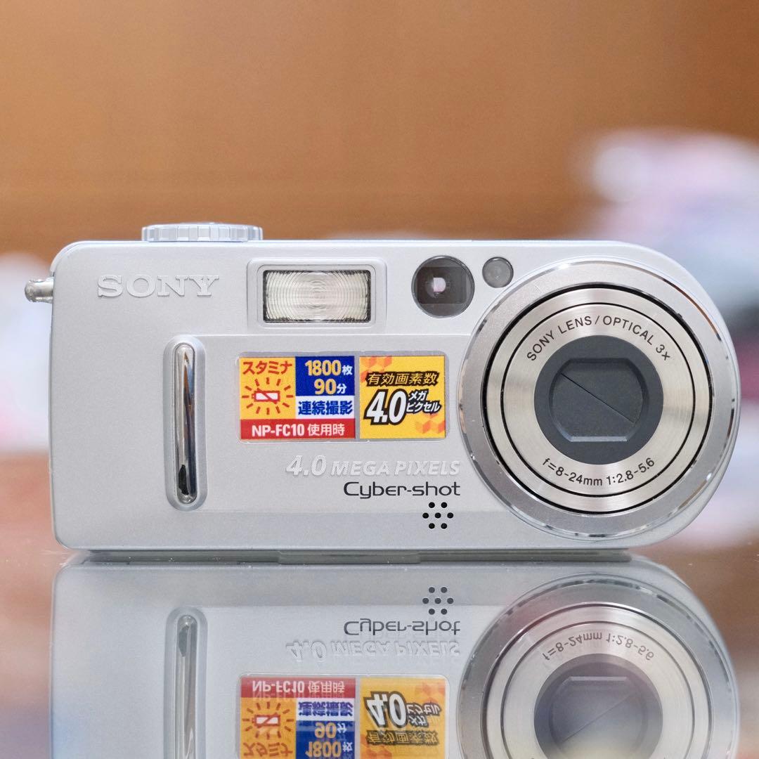 動作品 平成レトロ SONY Cyber−Shot DSC- P9 Y2K