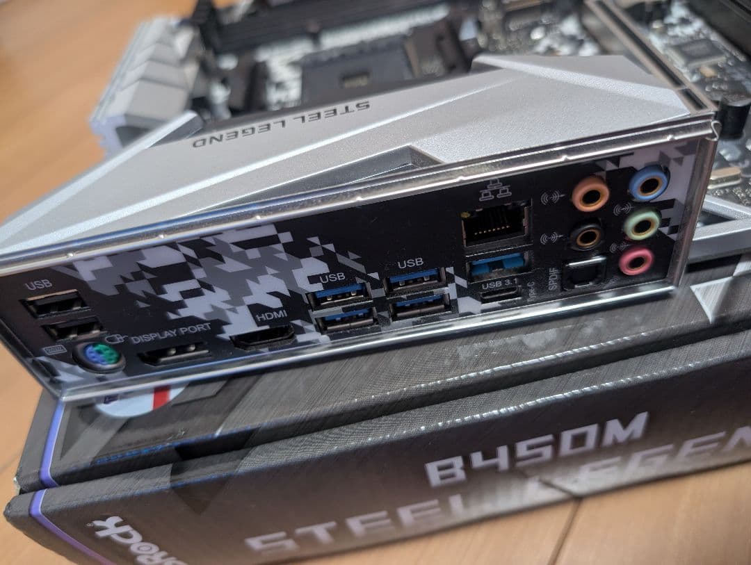 CPU B450M Steel Legend Ryzen 5 5600G 16GB