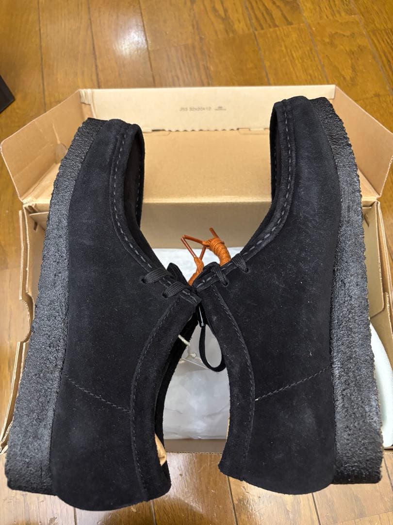 Clarks Wallabee 黒 クラークス ワラビー