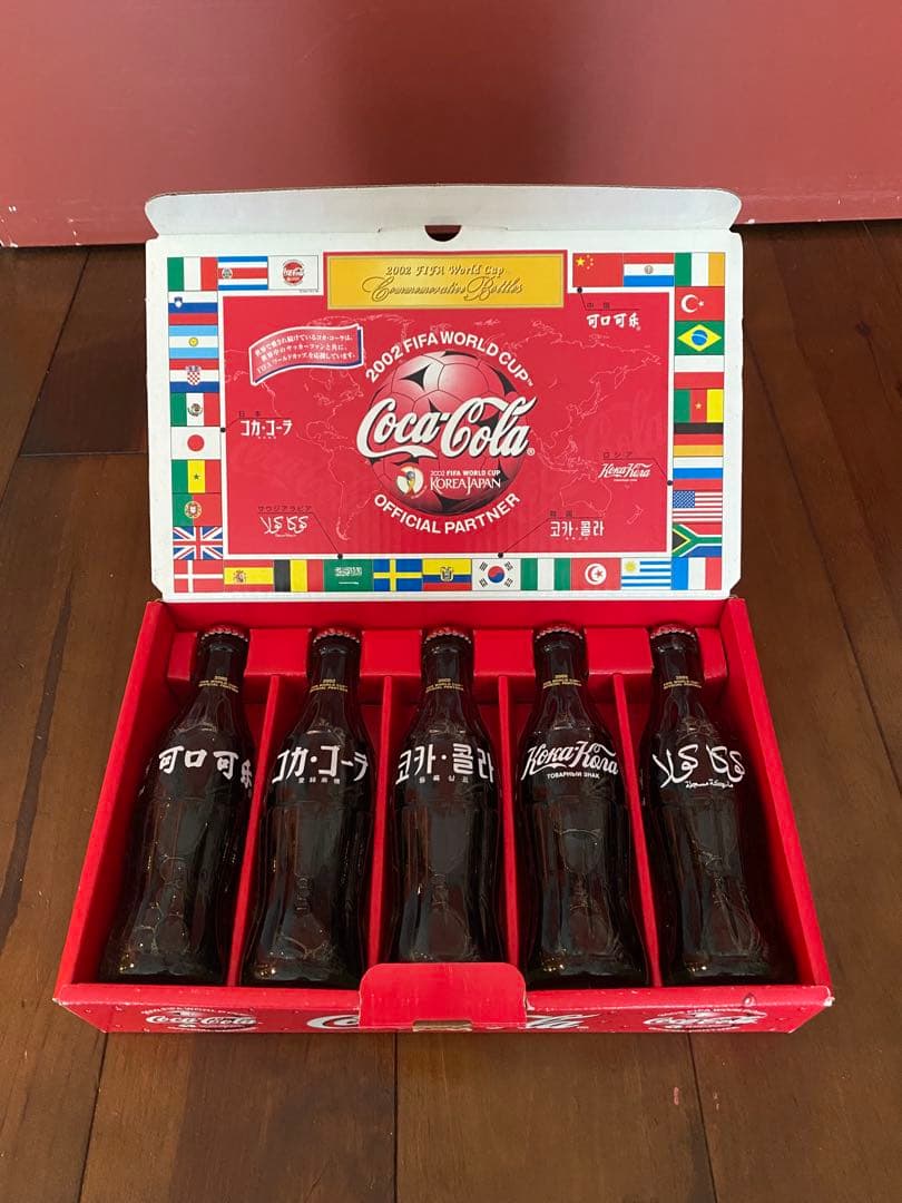 カ*ク様 コカ・コーラ 2002 FIFA World Cup 5本セット