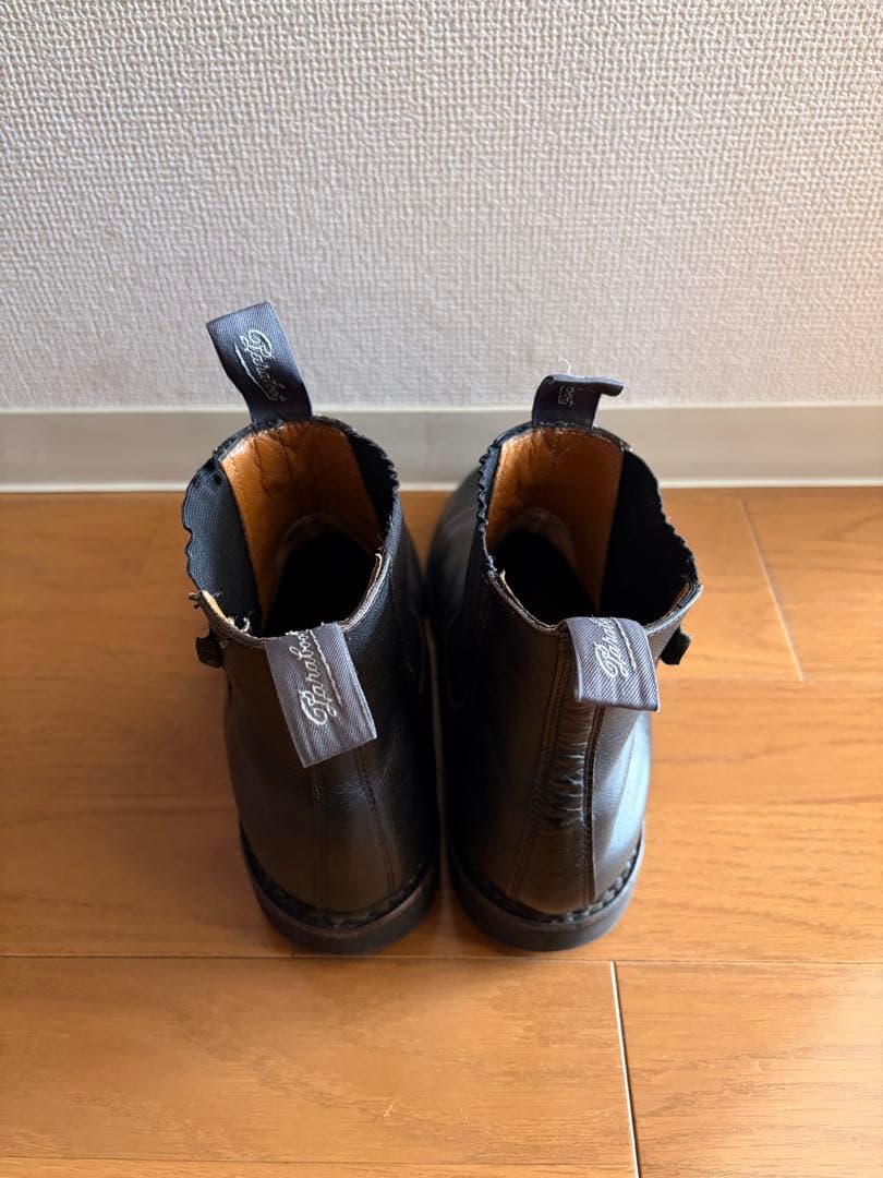 Paraboot パラブーツ サイドゴアブーツ チェルシーブーツ 黒