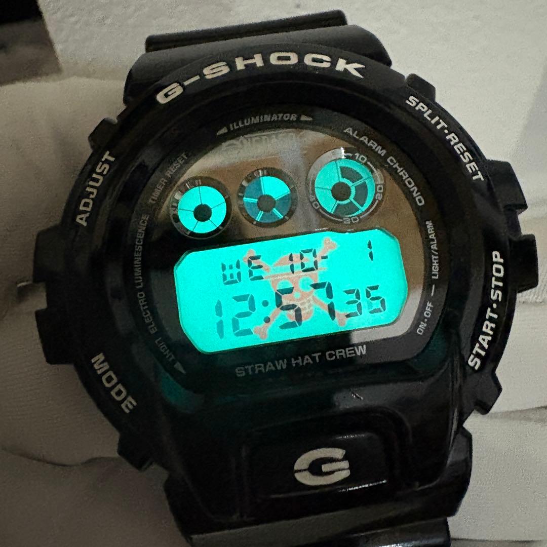 限定 美品 G-SHOCK ワンピース コラボ DW-6900FS 麦わらの一味