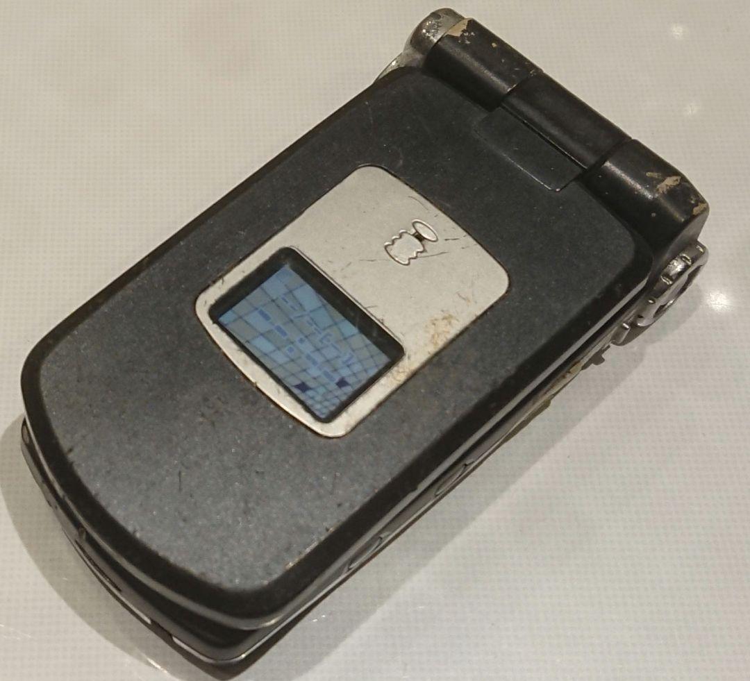 レア ドコモ docomo P900iv BLACK ブラック ガラケー 携帯