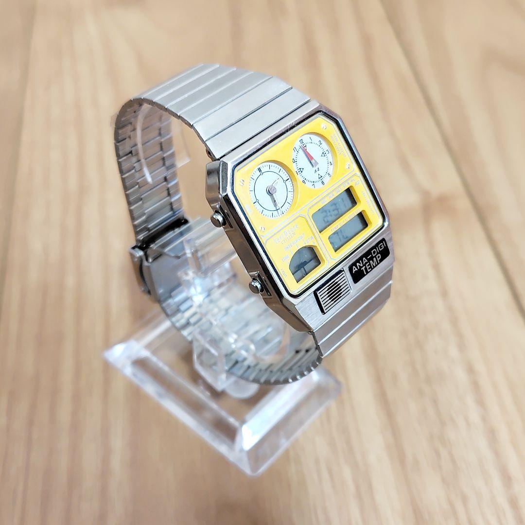 シチズン アナデジテンプ 1999本限定 ヴェールダンス イエロー×シルバー