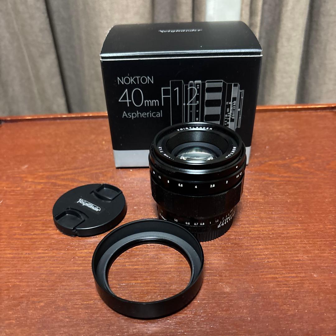 【美品】NOKTON 40mm F1.2 Eマウント