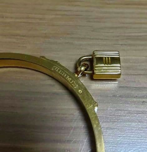 HERMES✨️美品❋ケリー バングル レザー 赤❋