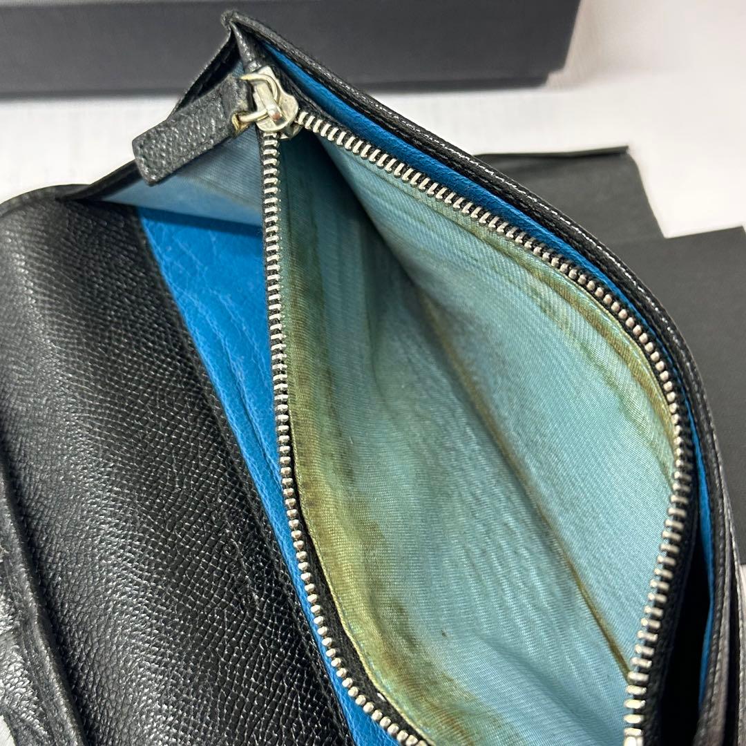 超美品‼️ ブルガリ　BVLGARI 財布　二つ折り　長財布　ロゴクリップ