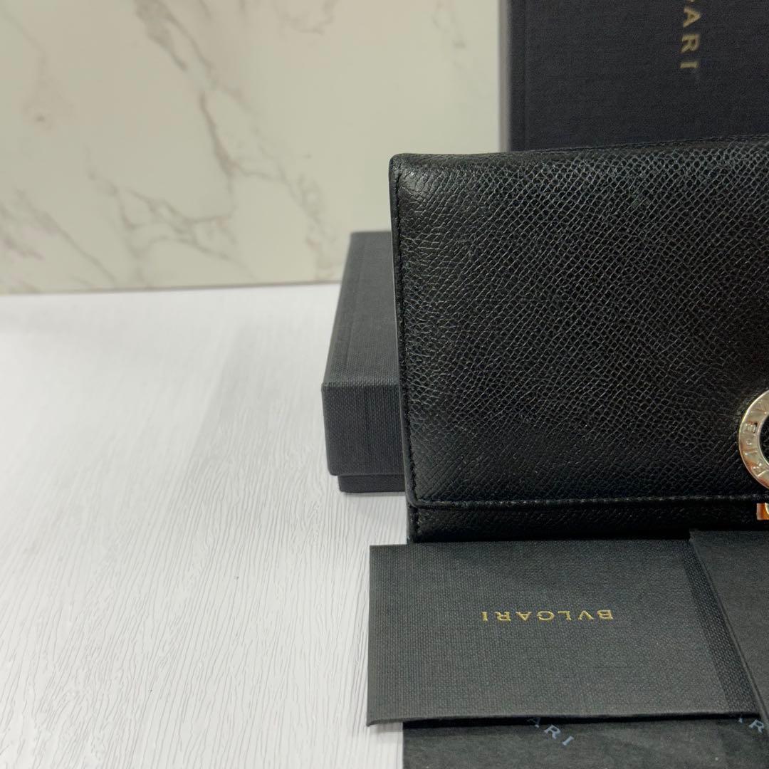 超美品‼️ ブルガリ　BVLGARI 財布　二つ折り　長財布　ロゴクリップ