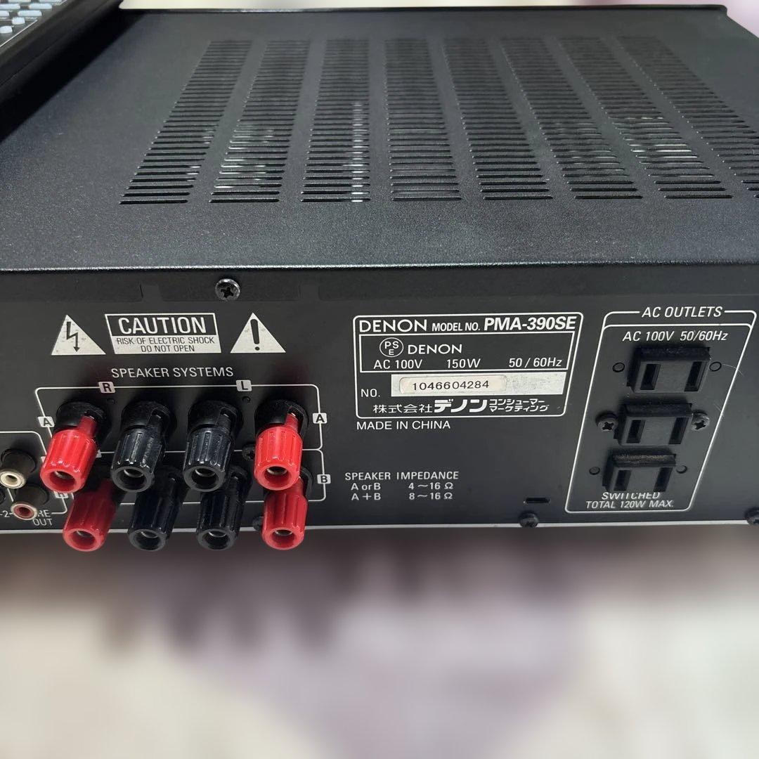 DENON PMA-390SE プリメインアンプ　デノン