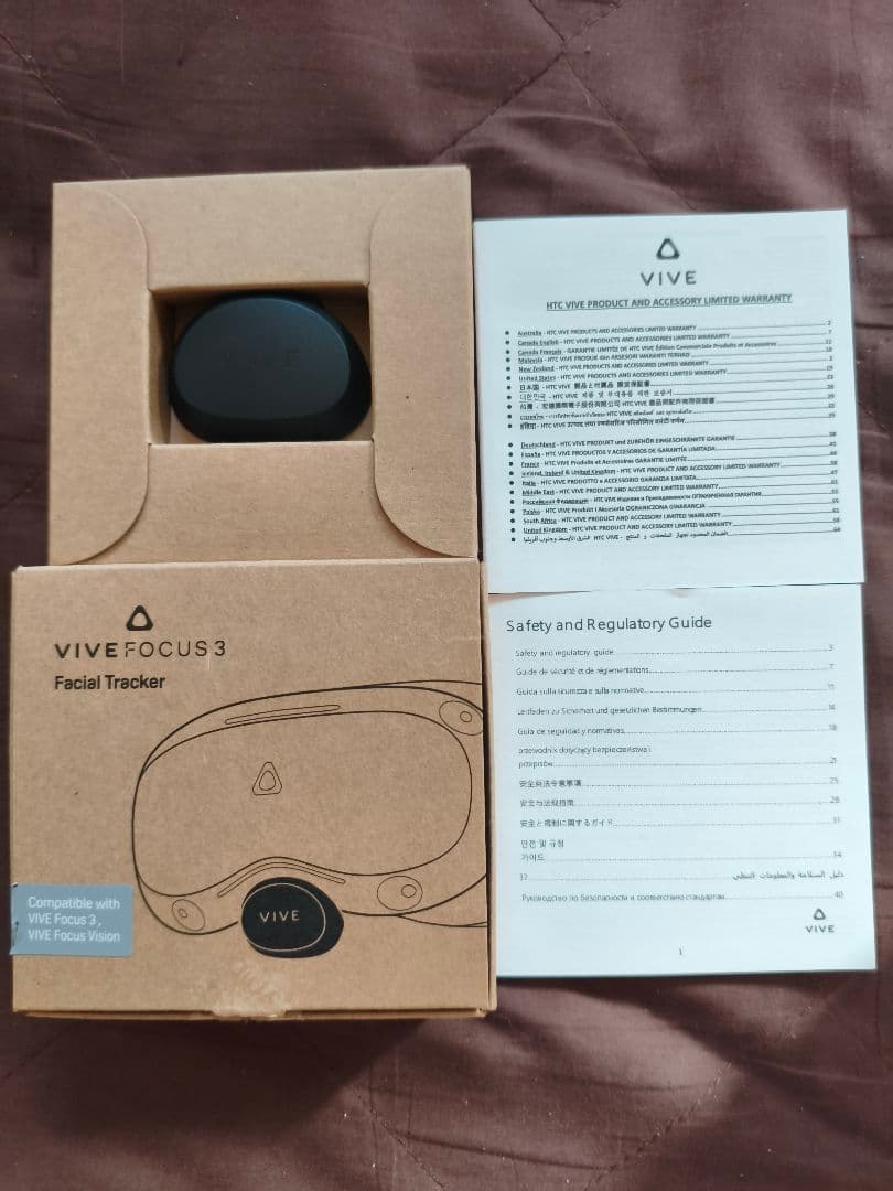 き*い様 VIVE FOCUS 3本体 アイトラッカーとフェイシャルトラッカーセ