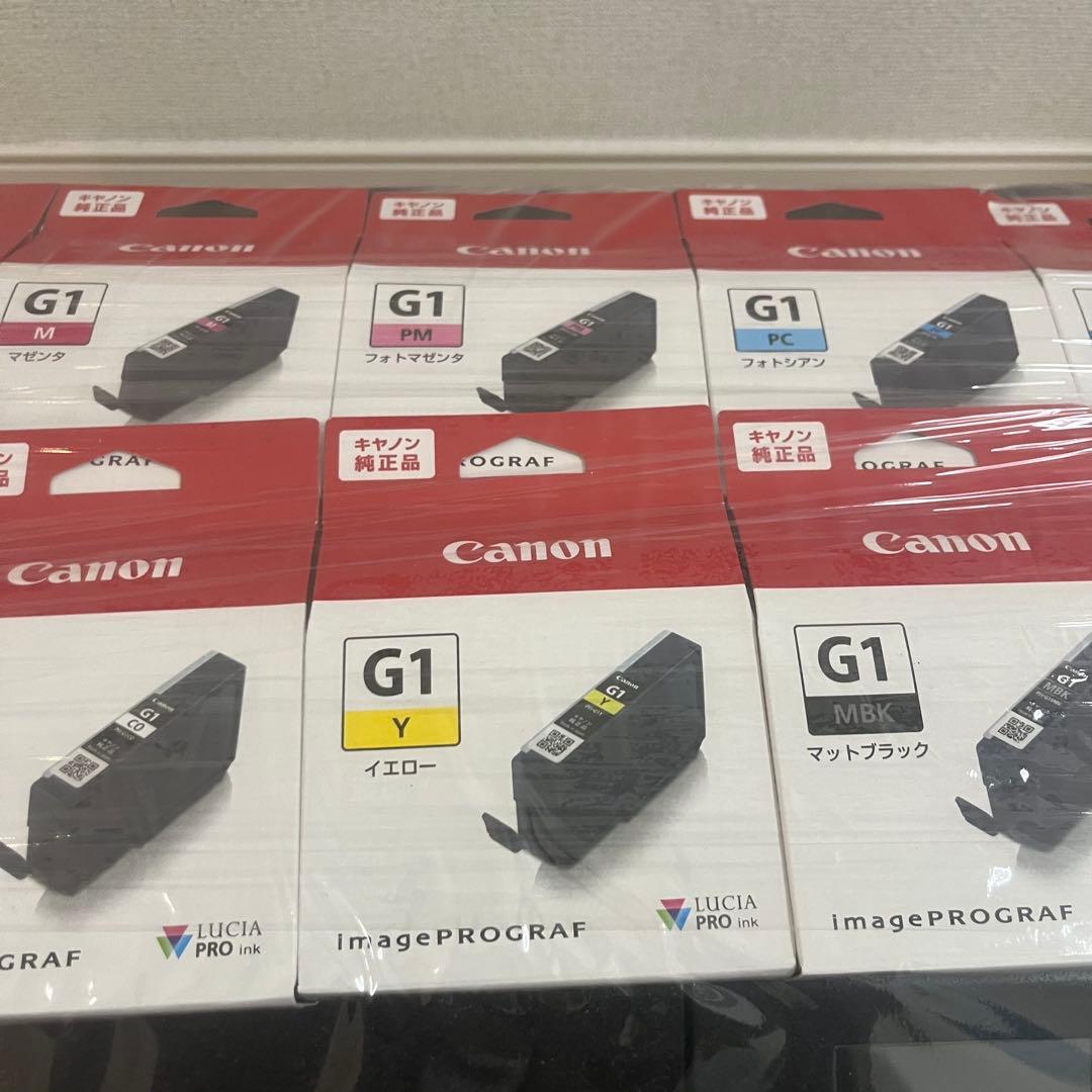 美品　Canon PRO-G1 インクジェットプリンター 　新品インク10個付