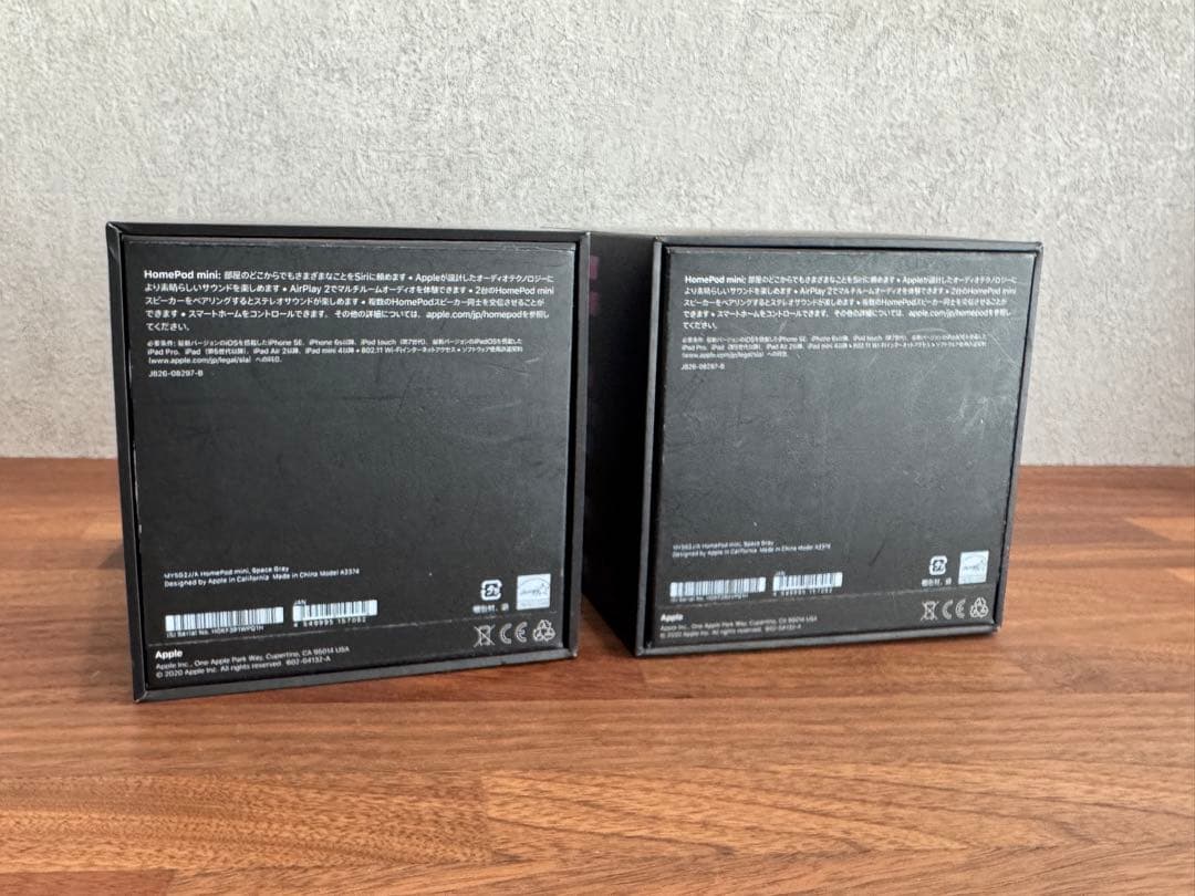 Apple Pod mini A2374 スペースグレー 2台セット