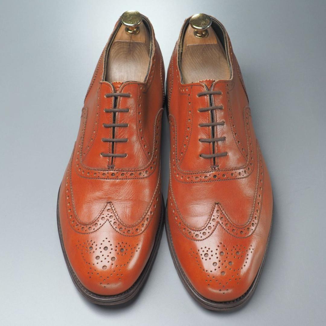 チーニー CHEANEY メンズ CHARLES ウイングチップ フルブローグ