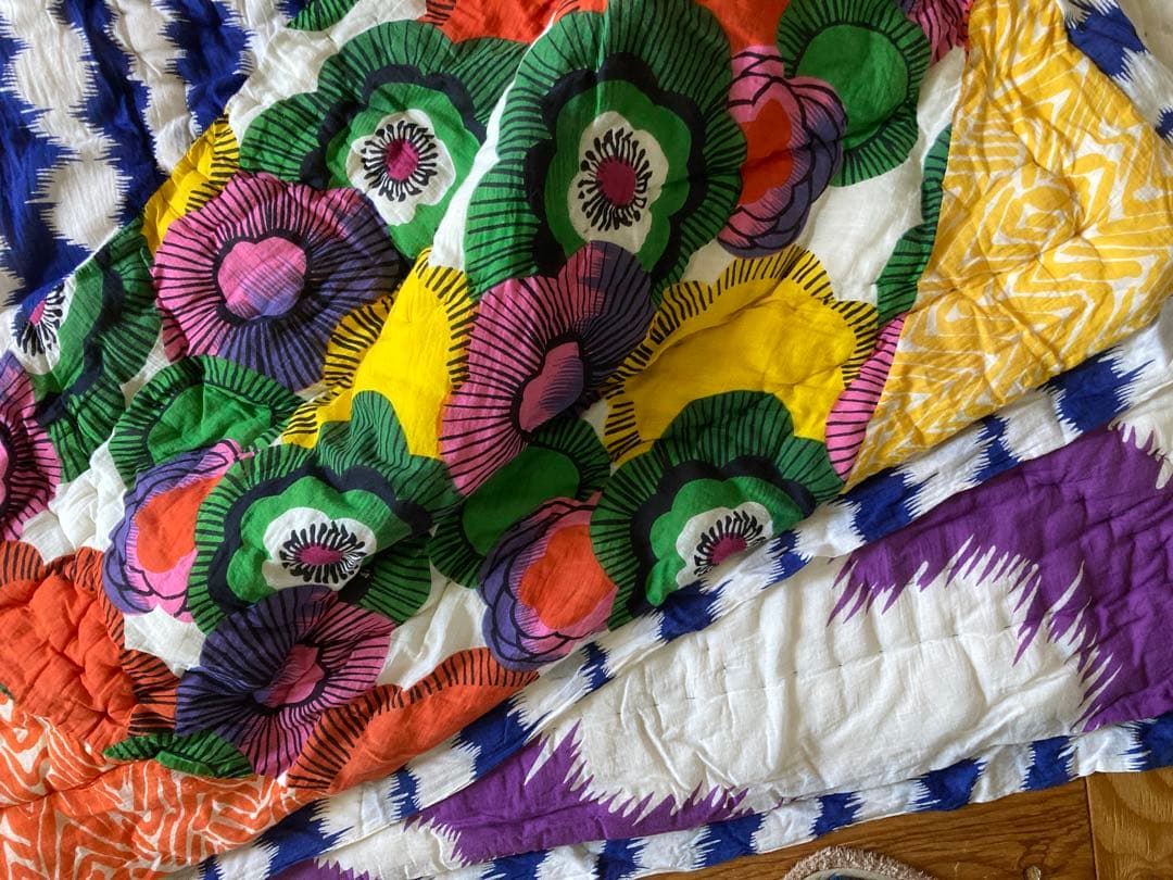 アンソロポロジーのベットカバー〈TWIN QUILT〉