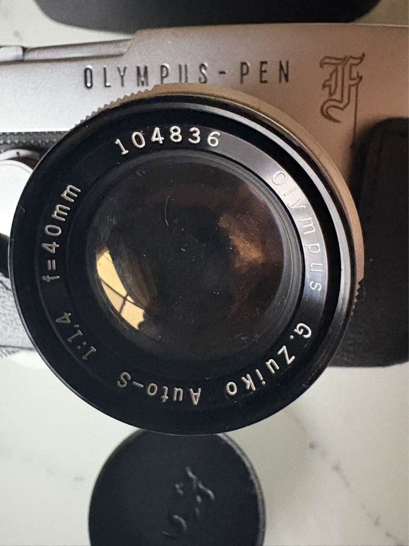 【ジャンク】オリンパス PEN F ハーフサイズ　フィルム　一眼レフ